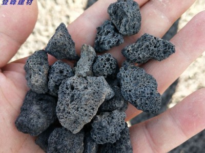 火山石滤料厂家直供水处理火山石滤料图1
