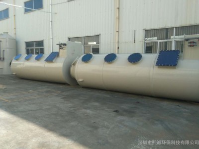 碱洗塔 熙诚 沥青烟吸收塔喷淋塔循环水处理图1