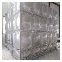 玻璃钢水箱稳定性强 泽润 原水处理水箱