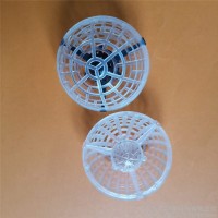 多孔球型悬浮球填料生物填料免支架污水处理挂膜聚氨脂海绵填料