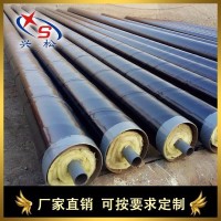 牡丹江聚脲防腐钢套钢蒸汽保温管    蒸汽预制直埋保温管价格