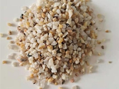 厂家批发石英砂 白色水处理石英砂 石英砂水过滤现货