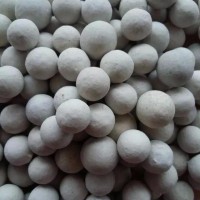 蓝洋环保填料   水处理滤料   陶瓷球  10mm 净水瓷砂批量供应    品质保证   价格从优
