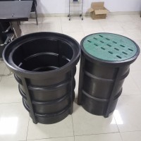 华社SM6-10全新滚塑加厚 渗透井  雨水收集桶  污水处理  市政建设  海绵城市