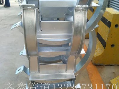 不保温管道滑动支架DN500保温管道滑动支架保温管道导向支架自产自销标准生产齐鑫图1