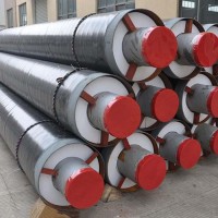 友通管道 钢套钢发泡保温管 内滑动钢套钢直埋保温管厂家报价