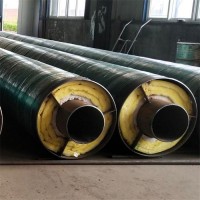 钢套钢蒸汽保温管 钢套钢直埋保温钢管厂家 钢套钢岩棉保温管