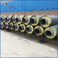兴松 预制钢套钢保温管 内滑动型钢套钢蒸汽保温管