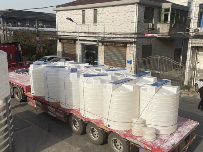 华社MC-5000L塑料搅拌桶加药箱日化用品农业化肥污水处理可配搅拌电机图1