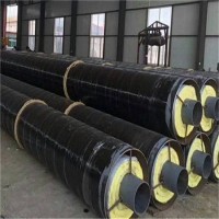 沧州亿钢管道 直埋钢套钢蒸汽保温管 高温蒸汽钢套钢保温钢管