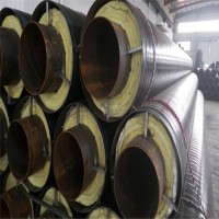 河北长实钢套钢保温钢管厂家 管道输送工程专用 热力保温钢管  钢套钢保温管 全国供应