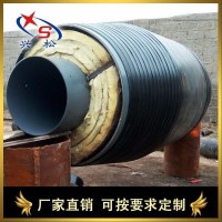 惠州直埋式波纹管补偿器保温加工厂家  蒸汽管钢套钢复合保温管