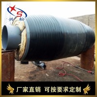 波纹管补偿器保温外套加工厂家 直埋钢套钢预制保温管厂家