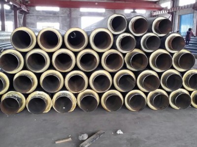 瑞鑫恒通  规格齐全  供热管道 钢套钢预制直埋聚氨酯发泡保温管 无缝管 直缝管  DN100-DN1200图1