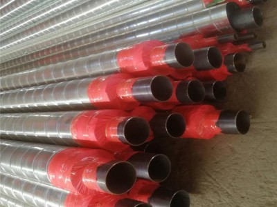 恒诚 150镀锌保温管 镀锌铁皮保温钢管 定制厂家图1