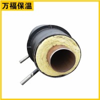 压力直埋蒸汽管道 热力公司供暖管材 江西供热保温管厂家