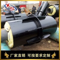 加强筋固定墩（带疏水）厂家  蒸汽直埋保温管价格