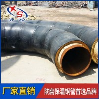 预制直埋保温管 聚氨酯保温埋弧焊螺旋钢管 直埋供热管道