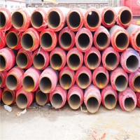 直埋式钢套钢复合保温钢管 直埋预制钢套钢保温钢管 地埋钢套钢蒸汽保温管厂家