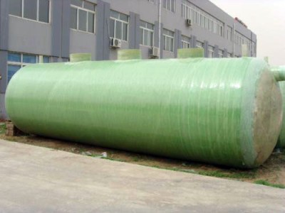 隆康】地埋式玻璃钢化粪池 污水处理沉淀池  缠绕式蓄水池   手糊式隔油池批发图1
