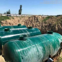 隆康】玻璃钢化粪池 地埋式污水处理沉淀池隔油池   缠绕式蓄水池批发   、