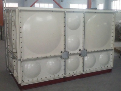霈凯  厂家定做  SMC玻璃钢水箱  方形玻璃钢消防水箱  工业中水处理储水箱