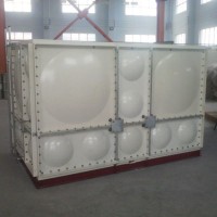 霈凯  厂家定做  SMC玻璃钢水箱  方形玻璃钢消防水箱  工业中水处理储水箱