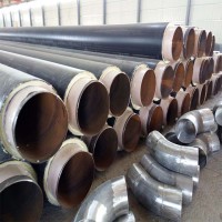 DN800大口径钢套钢保温钢管 钢套钢保温螺旋钢管 预制直埋保温管厂家