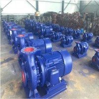 ** 卧式管道离心泵ISW80-250增压泵管道泵