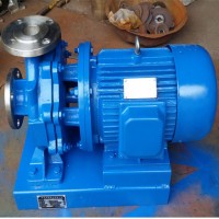 奥泉40-200 卧式管道泵 耐腐蚀热水循环泵 高层增压给水泵