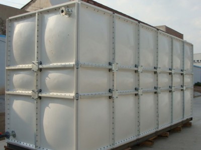 供应方形SMC玻璃钢水箱 消防泵站保温水箱 装配式玻璃钢水箱