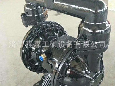 气动隔膜泵不锈钢矿用气动隔膜泵矿山设备隔膜泵防堵塞杂志污水泵图1