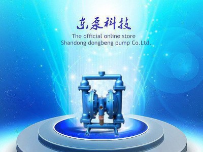 山东东泵QBK隔膜泵 济南现货气动隔膜泵化工泵耐腐蚀泵图1
