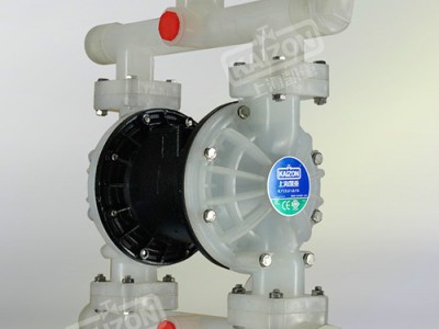 上海凯重气动隔膜泵QBY3-40SF塑料隔膜泵