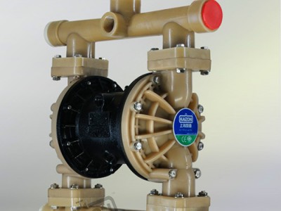 上海凯重气动隔膜泵QBY3-40FF  PVDF隔膜泵