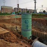 湖南丽发 一体化预制泵站定制 玻璃钢预制泵站厂家 一体化给水泵站
