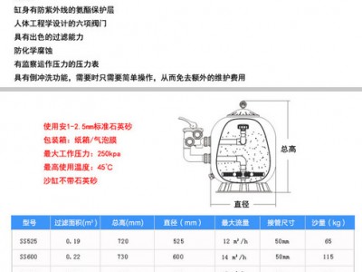 泳池水泵游泳池设备过滤循环吸污水泵鱼池水泵毛发收集图1