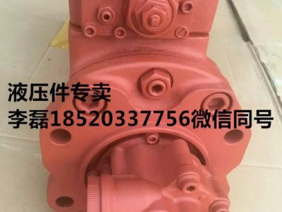 日本川崎泵K3V63DTP柱塞泵，三一135专用液压泵，韩国川崎