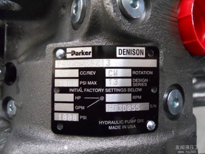 供应派克ParkerPAVC65R4213PARKE派克柱塞泵