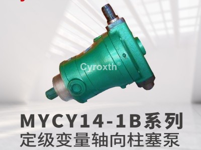 源头工厂小型低噪音 高压油泵 MYCY14-1B 定级变量轴向柱塞泵 Cyroxth/赛乐士