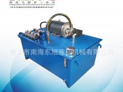 专业设计多路控制液压系统 高压泵组合油压站 多缸操作