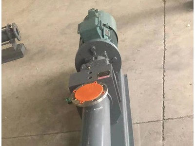 杭州德启螺杆泵 压滤机进料专用泵  高压污水泵