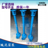 东霸NL50-8 泥浆泵NL型立式泥浆泵380V养殖场化粪池淤泥泵 抽粪泵 污水泵 长杆液下泵