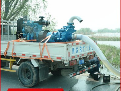华全 50kw柴油机水泵机组 50千瓦CMZ100-20渣浆泵泥浆泵抽水泵清淤泵