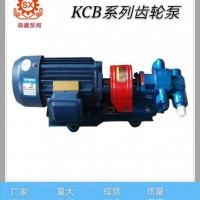 森鑫大量批发KCB系列铸铁 化工液体输送泵 内啮合小型齿轮泵