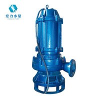 江苏水泵厂家销售50QW20-7-0.75型潜水无堵塞排污泵,长沙宏力泵业,长沙水泵厂销售,