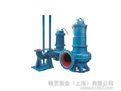 供应精罡泵业QW80-40-15-4QW（WQ)潜水式无堵塞排污泵