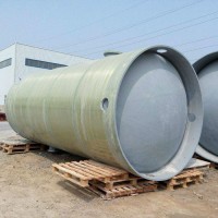 地埋式玻璃钢筒体小区市政河水雨污水提升预制智能型一体化泵站 一体化轴流泵站