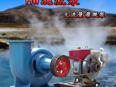 奥泉250HW-8 混流泵 农田灌溉防汛排水轴流泵图1