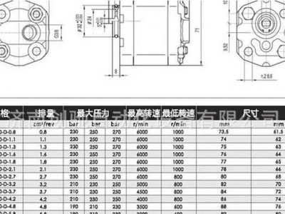 齿轮泵 动力单元液压油泵CBK齿轮泵 支持混批 质量保证价格